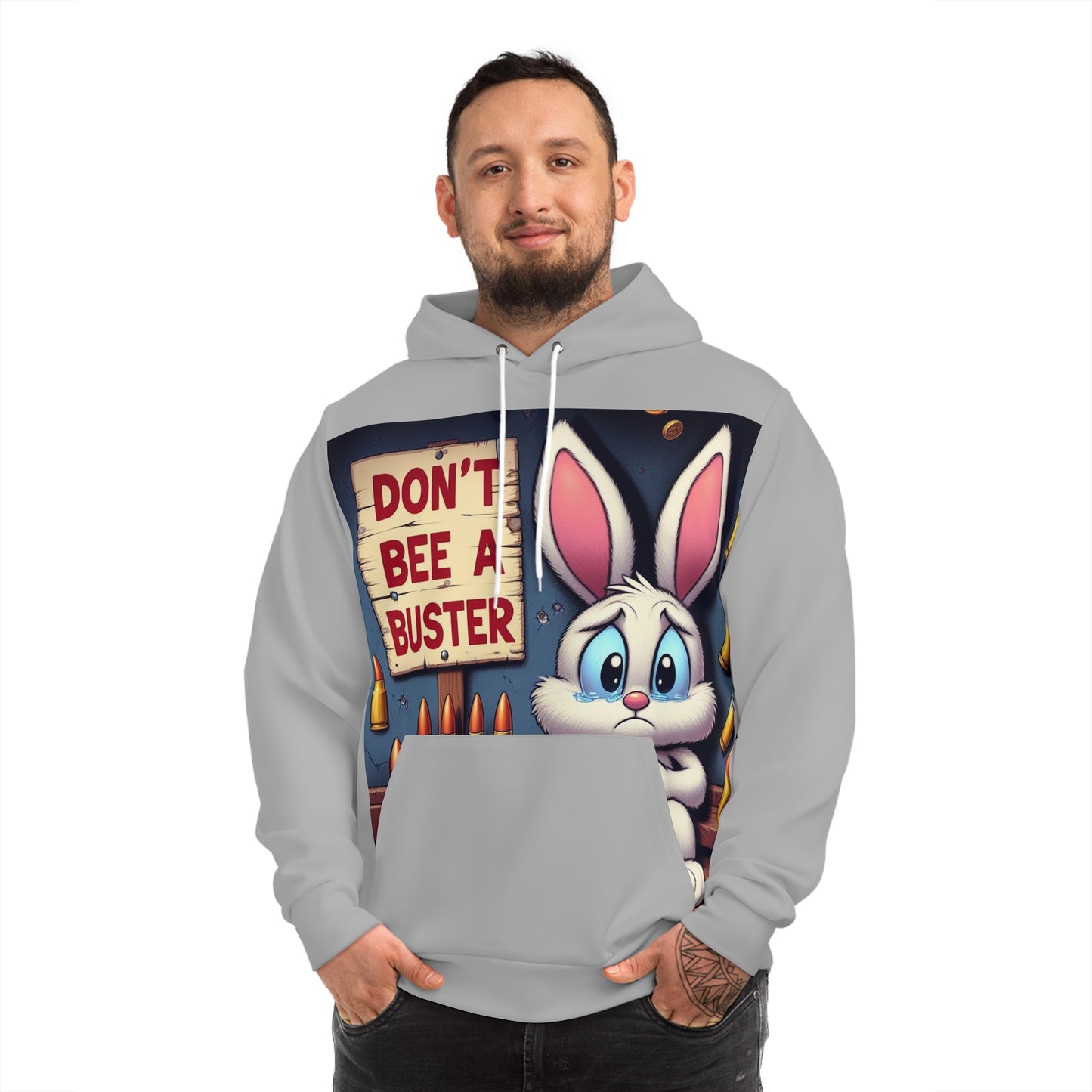 DONT BEE A BUSTER GRAPHIC HOODIE