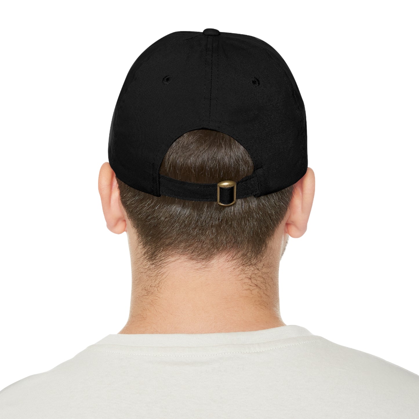 Self Care Dad Hat with Leather patch