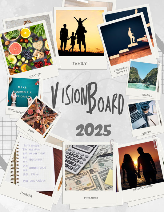 2025 vision board planner